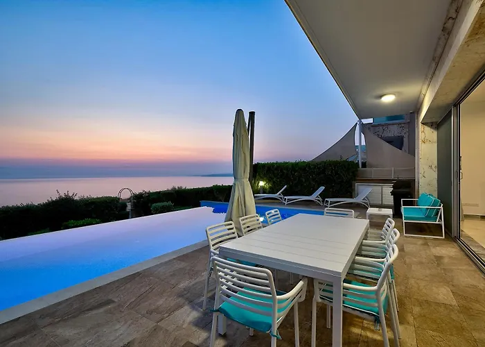 Olymp Luxury C - Seafront Elegance With Infinity Pool And Exclusive Lifestyle Villa *